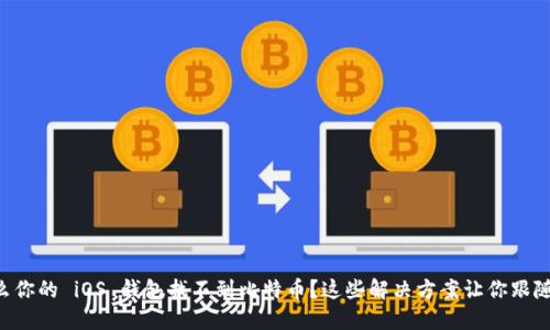 为什么你的 iOS 钱包找不到比特币？这些解决方案让你跟随潮流！